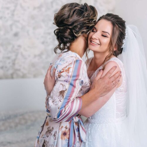 Mum and Bride before the big day