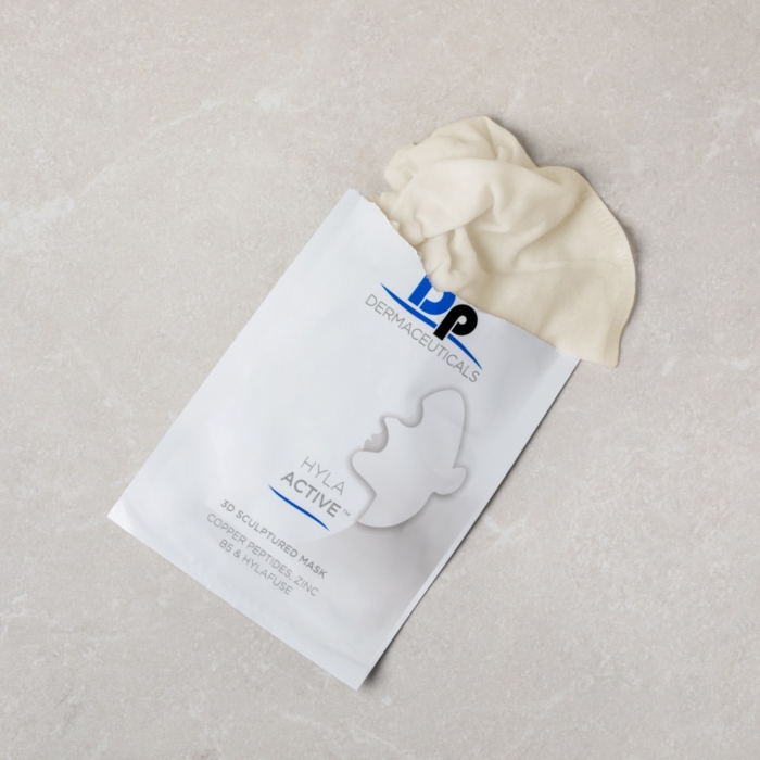 Dp Dermaceuticals Hyla Active 3D Sculptured Mask 5pk - Image 3