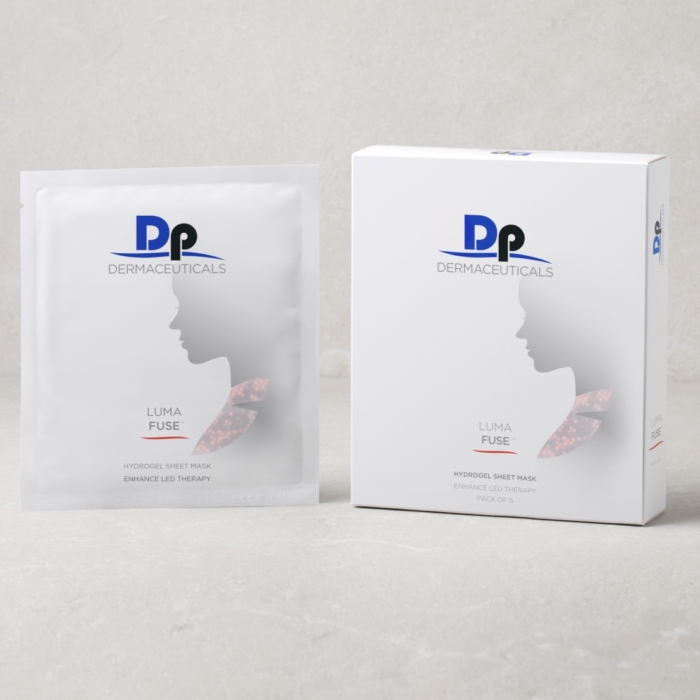 Dp Dermaceuticals Lumafuse Hydrogel Neck Mask 5pk - Image 2
