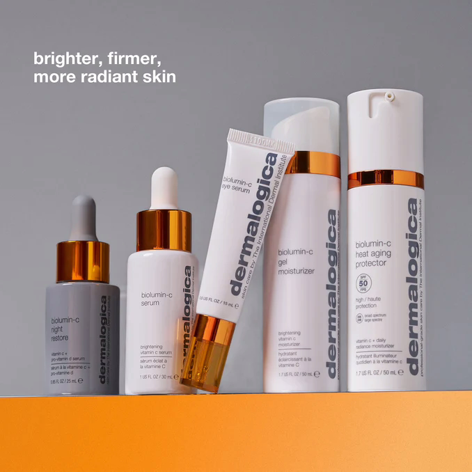 Dermalogica-BioLumin-C-Heat-Aging-Protector_different products listed